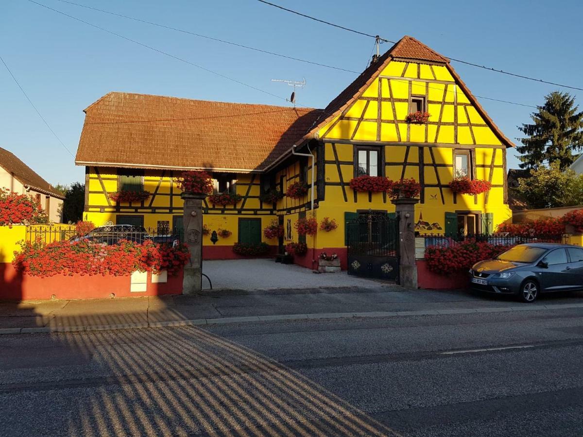 Maison alsacienne à Andolsheim Apartamento Exterior foto